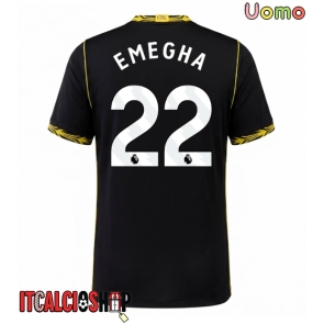 Chelsea Emmanuel Emegha #22 Seconda Maglia 2026-27 Manica Corta